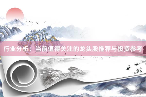 行业分析：当前值得关注的龙头股推荐与投资参考